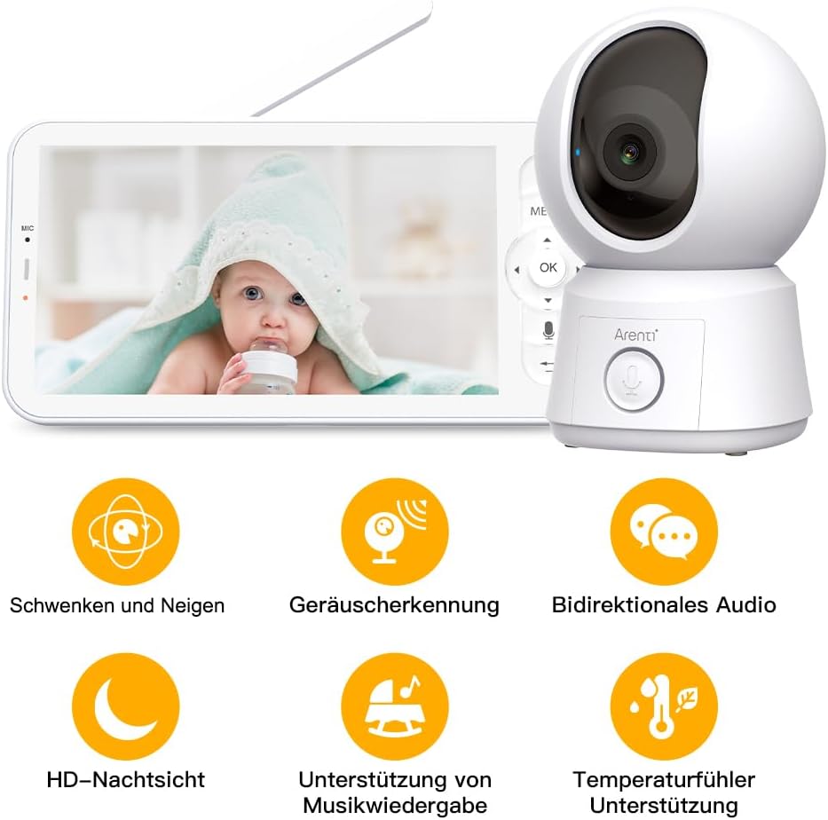 دوربین اتاق کودک arenti مدل B2 KIT - تصویر 5