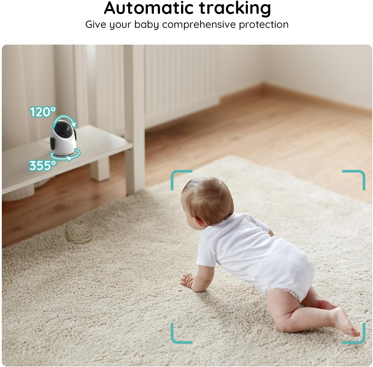 دوربین اتاق کودک BOIFUN مدل Baby3SM - تصویر 3