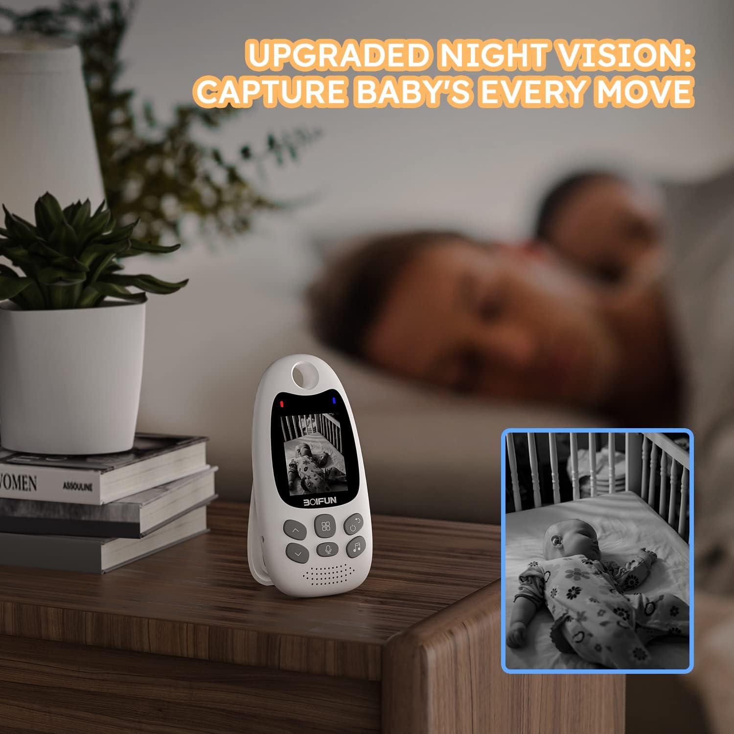 دوربین اتاق کودک BOIFUN مدل VB610 - تصویر 3