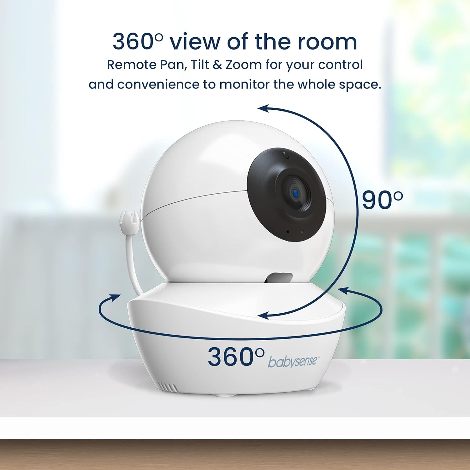 دوربین اتاق کودک babysense مدل V43(دوربین دو عددی) - تصویر 4