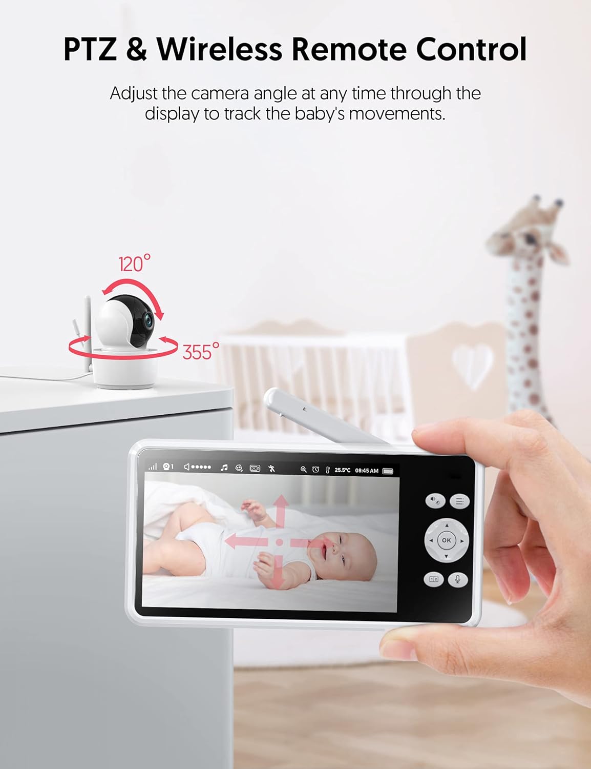 دوربین اتاق کودک victure مدل BM50 - تصویر 4