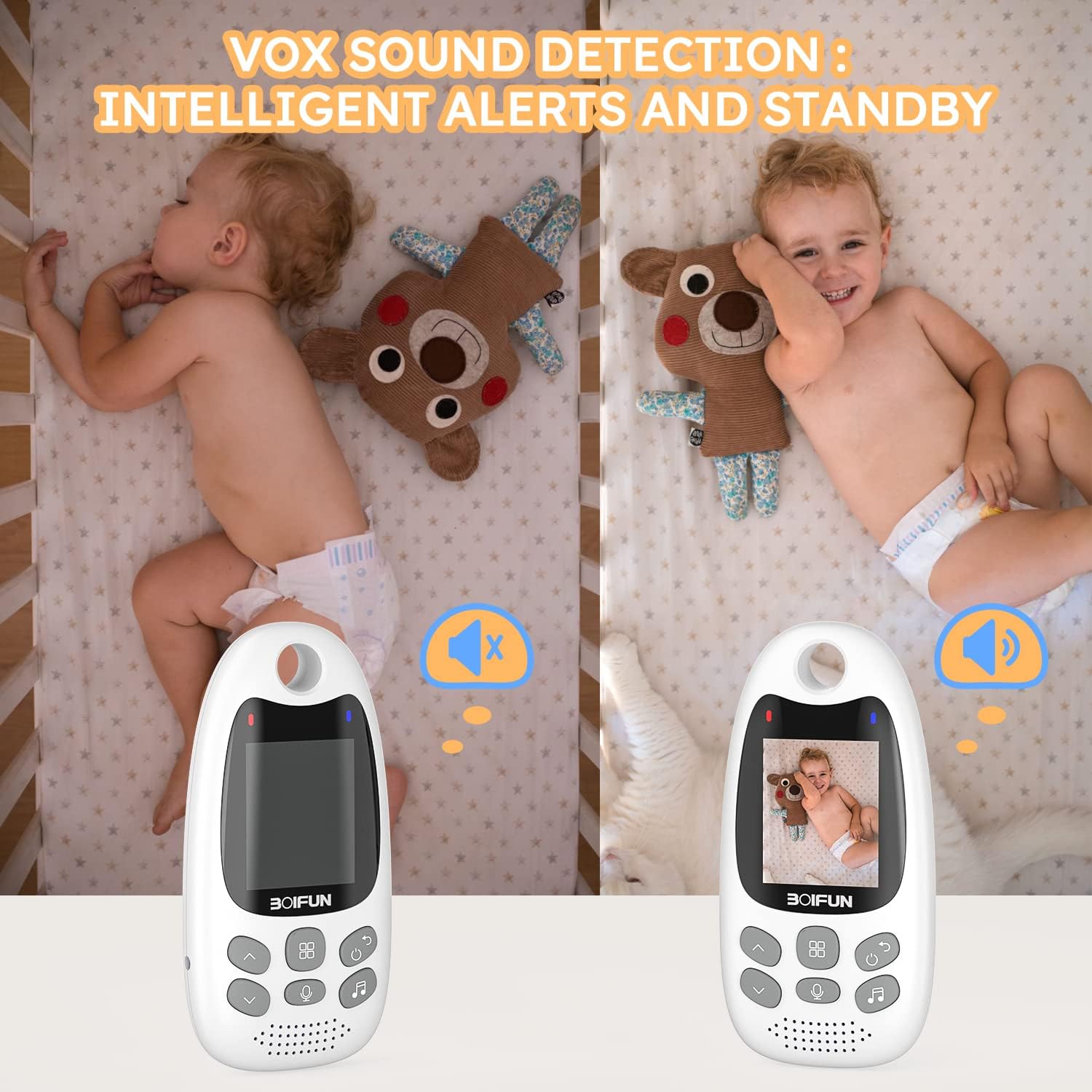 دوربین اتاق کودک BOIFUN مدل VB610 - تصویر 4
