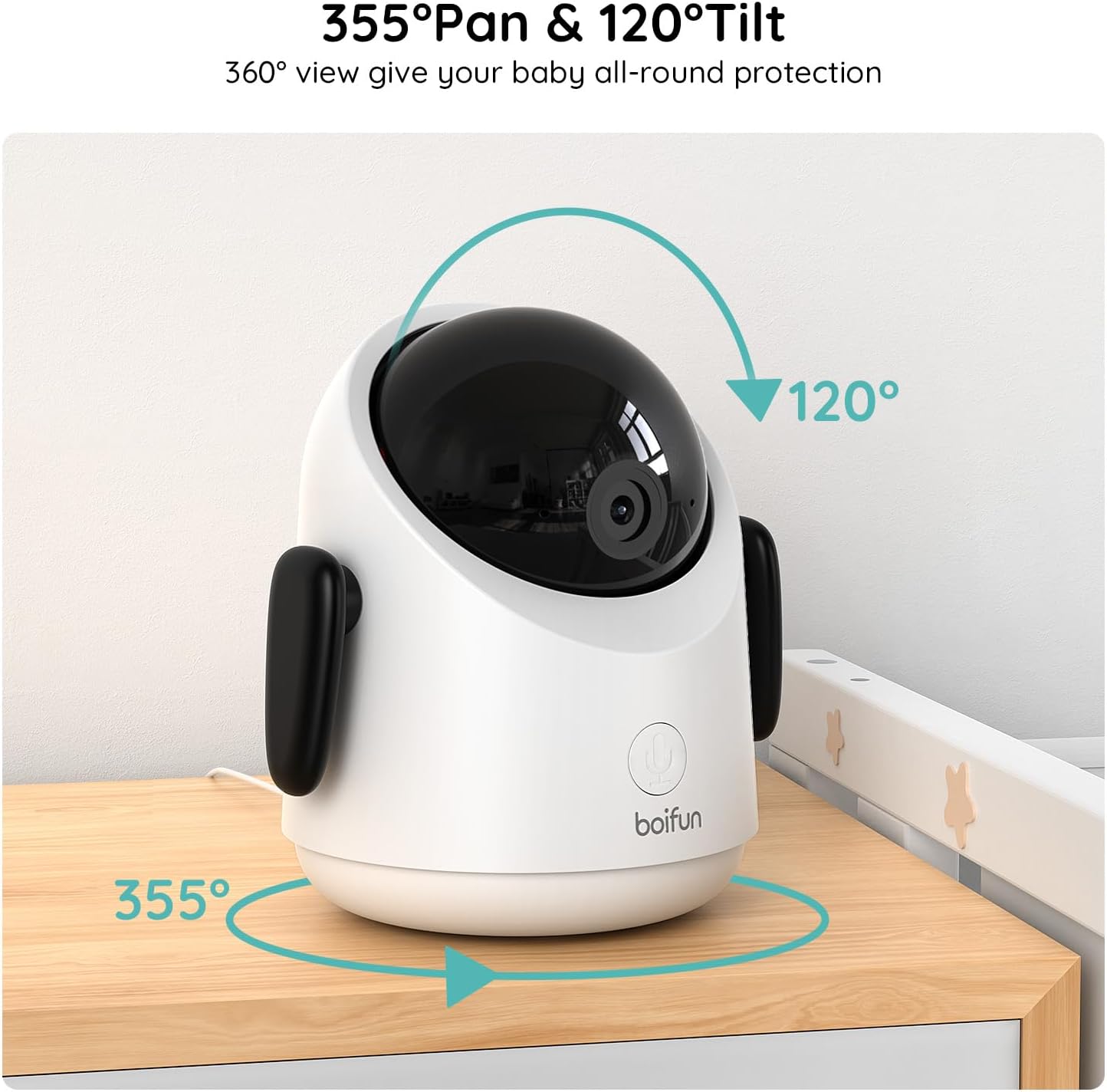 دوربین اتاق کودک BOIFUN مدل Baby3SM - تصویر 6