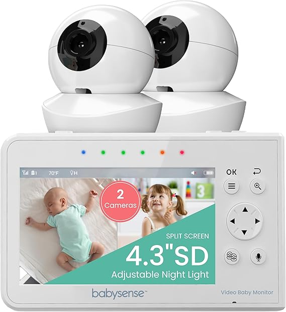 دوربین اتاق کودک babysense مدل V43(دوربین دو عددی)