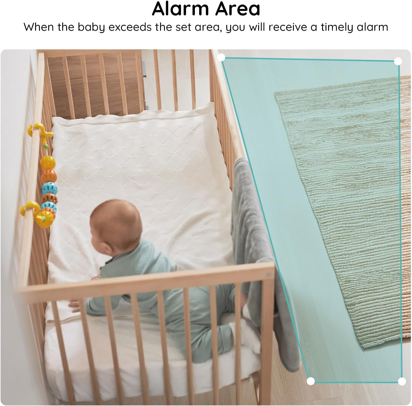 دوربین اتاق کودک BOIFUN مدل Baby3SM - تصویر 5