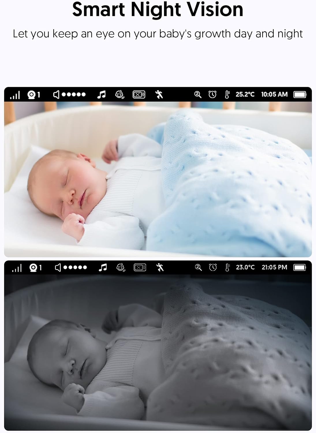 دوربین اتاق کودک victure مدل BM50 - تصویر 6