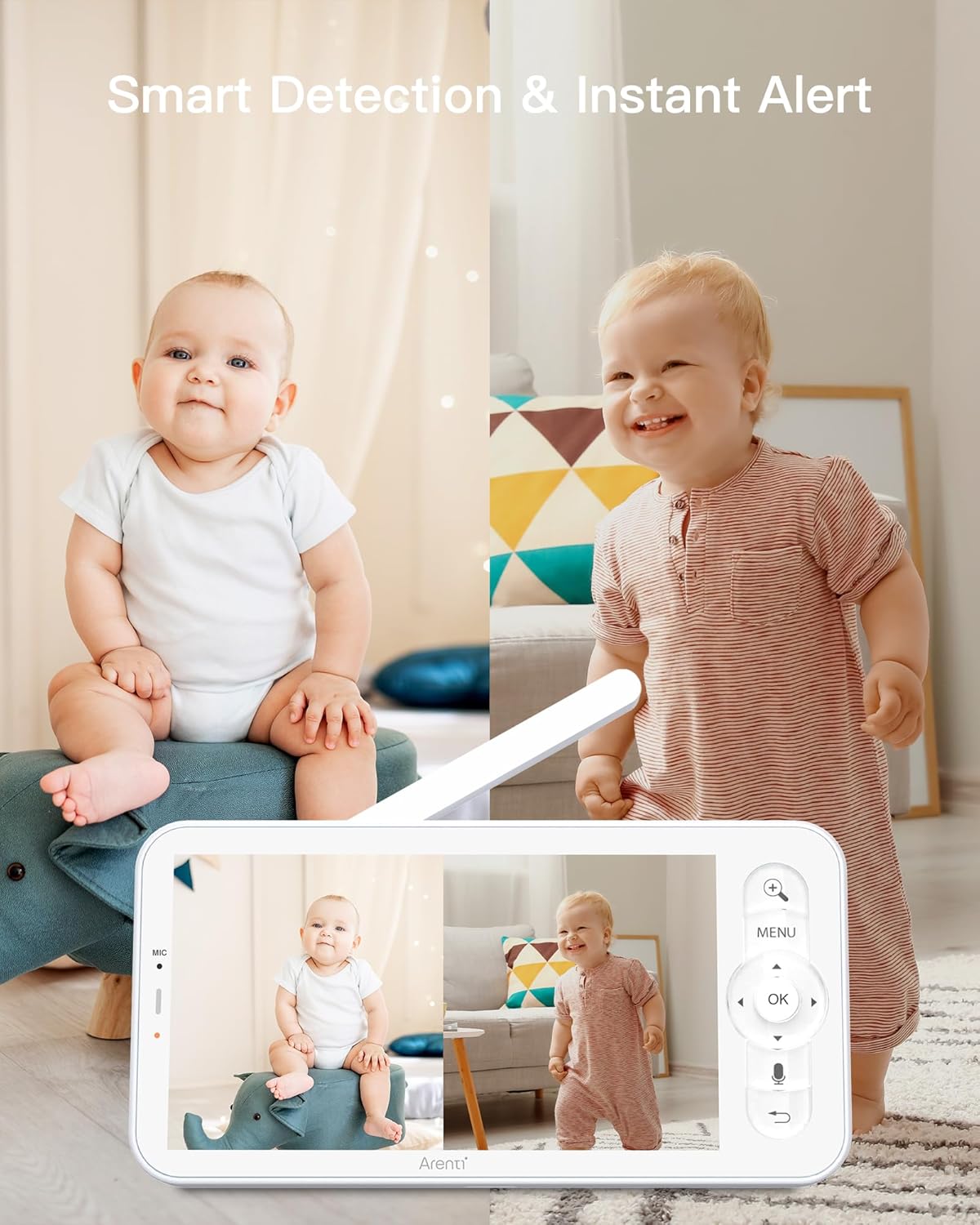 دوربین اتاق کودک Arenti مدل Alnanny 2-cam kit - تصویر 7