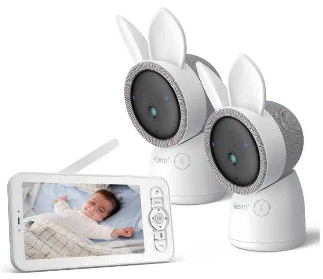 دوربین اتاق کودک Arenti مدل Alnanny 2-cam kit - تصویر 9
